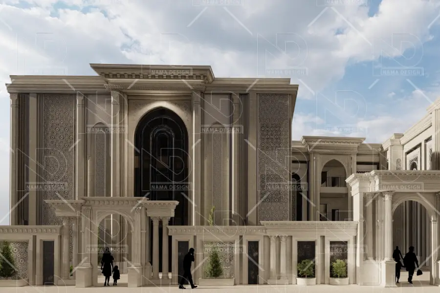 طراحی نما به سبک اسلامی