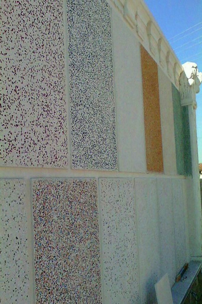نمای ارزان 11 cement wall detail