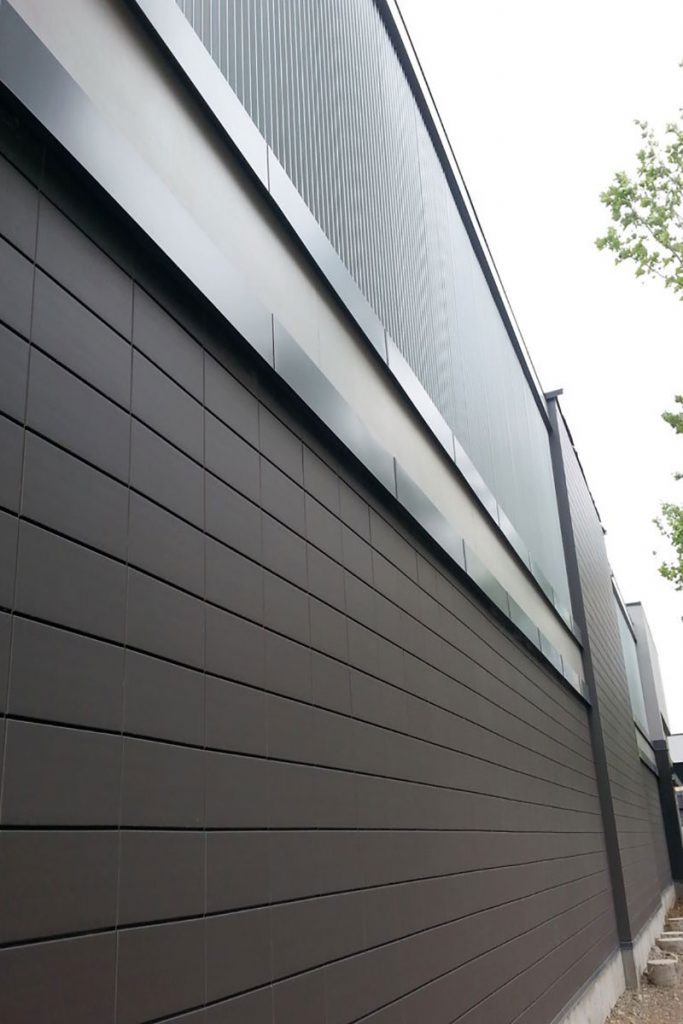 سرامیک خشک غیر نمایان 3 ceramic facade in company