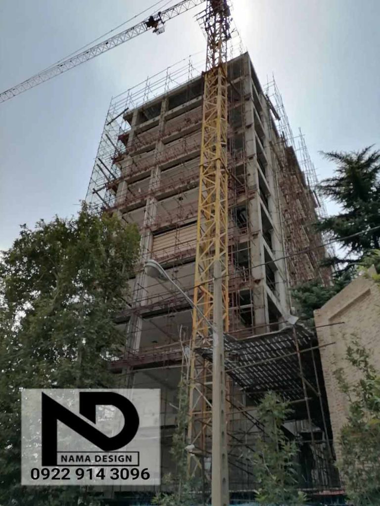 اجرای نمای ساختمان در تهران- زعفرانیه