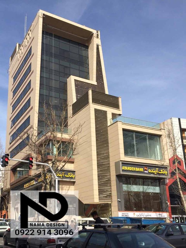 مصالح نمای ساختمان 11 نمای سرامیک