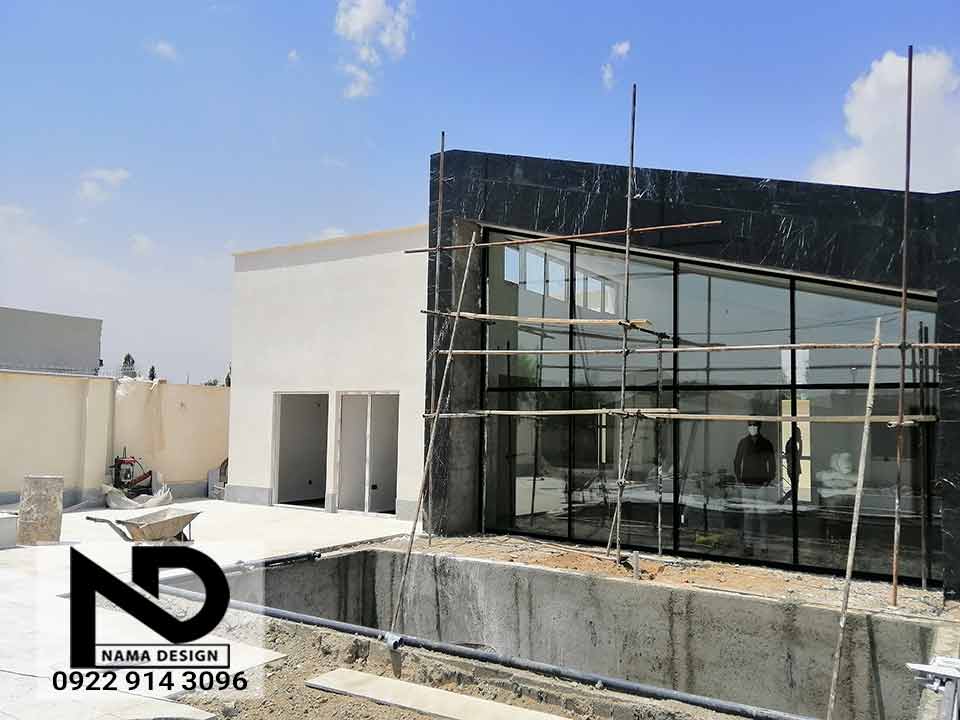 مصالح نمای ساختمان 3 نمای کرتین وال