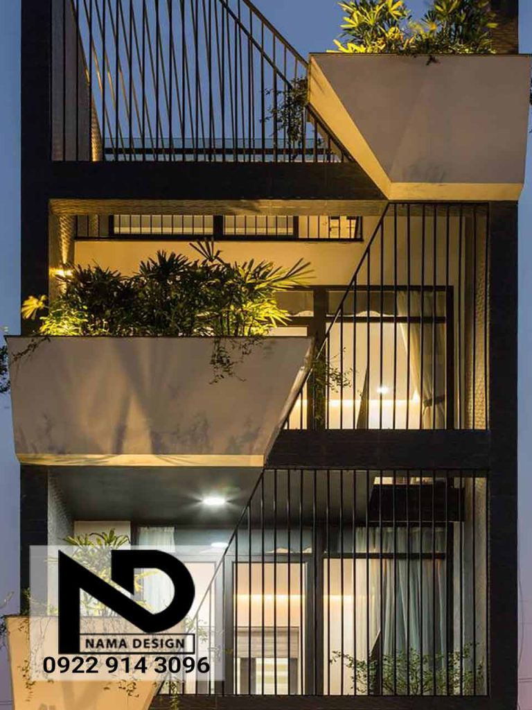ساخت و طراحی نمای آپارتمان لاکچری در سبک مدرن