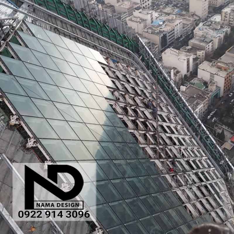 فروش کرتین وال 3 لیست قیمت کرتین وال
