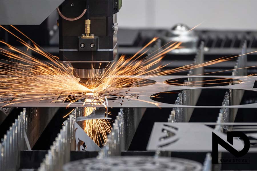 دستگاه لیزر cnc ورق پانچ