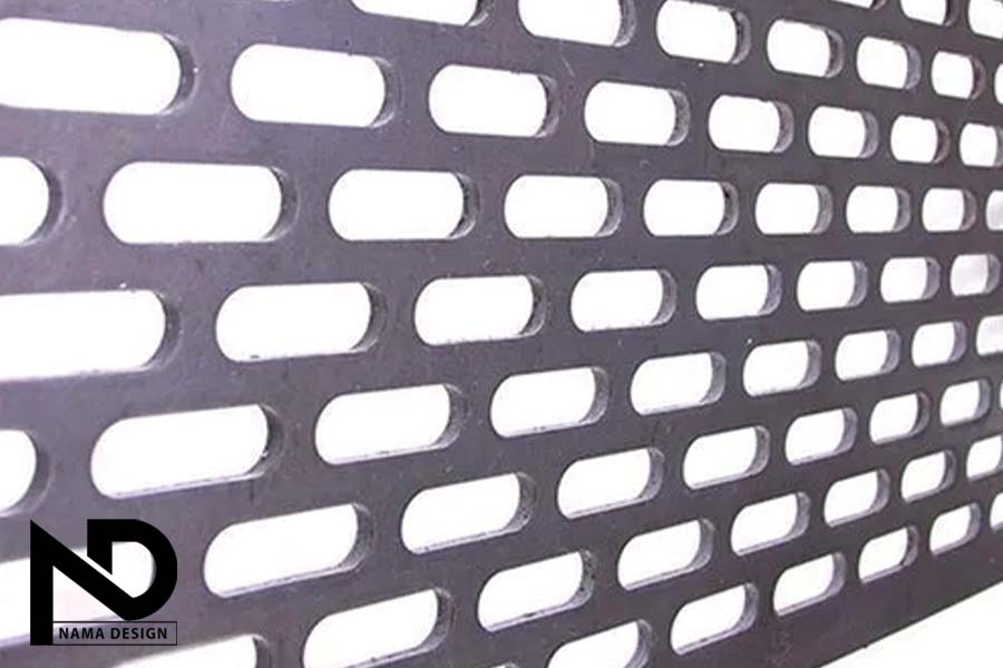 نمای پانچ متال طرح