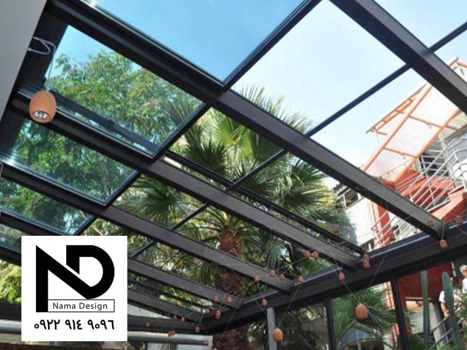 تاثیر نوع سازه بر هزینه سقف شیشه ای