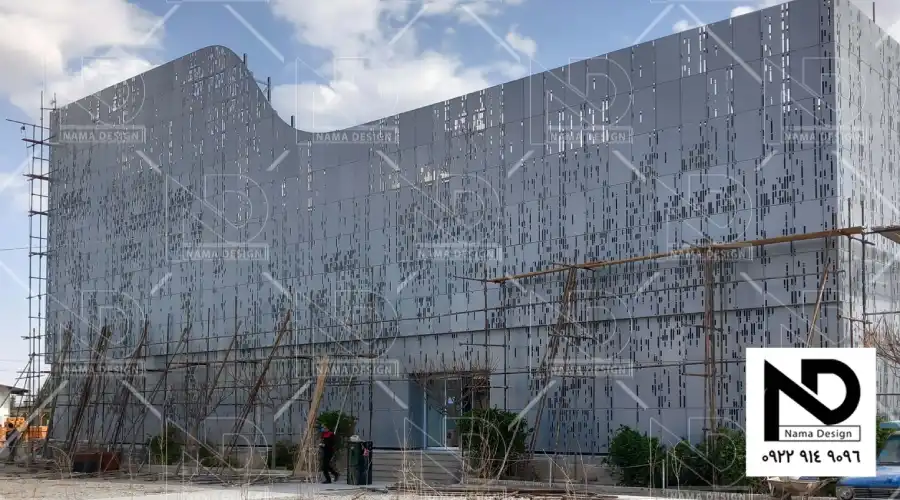 اجرای نمای ساختمان زاهدان