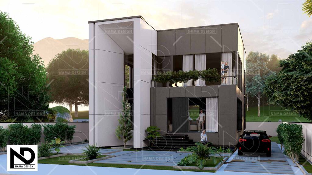 پروژه طراحی ویلای ملارد