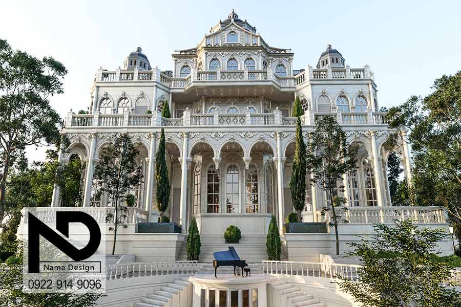 طراحی نمای هتل تالش